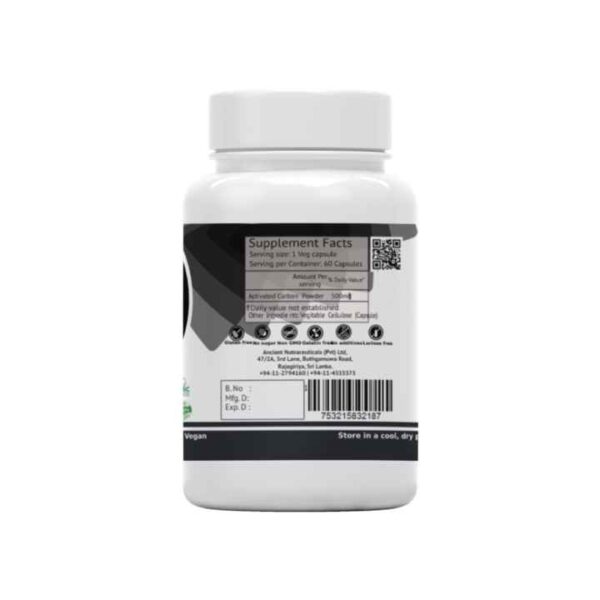 Activated Carbon - 60 capsules