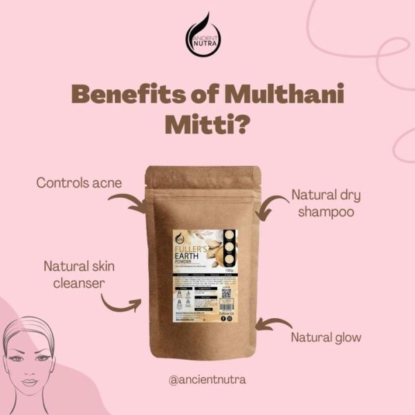 Fuller’s Earth Powder (Multhani Mitti) - 100g