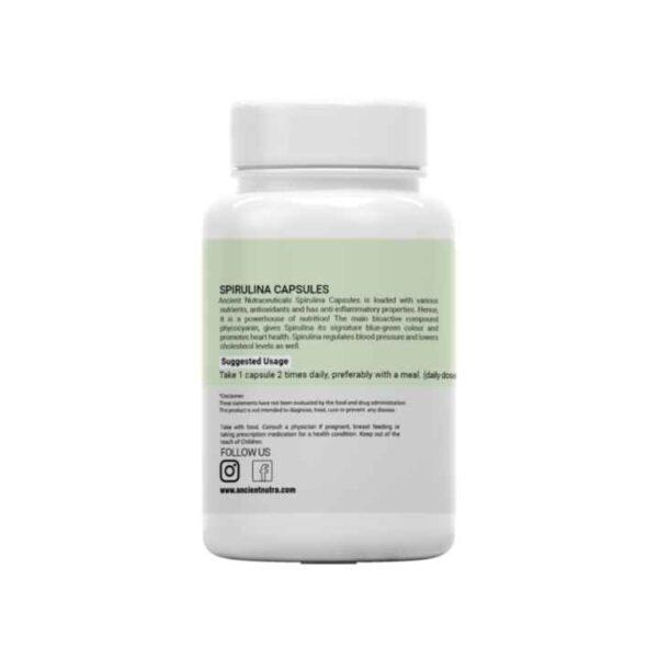 Spirulina - 60 capsules