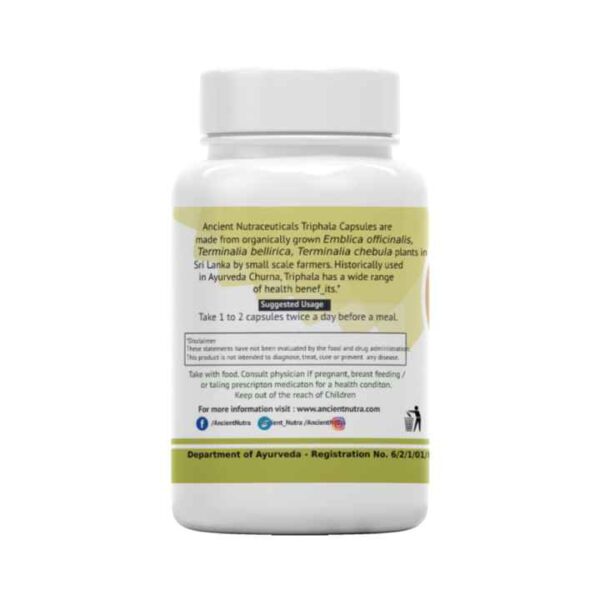 Triphala - 60 capsules