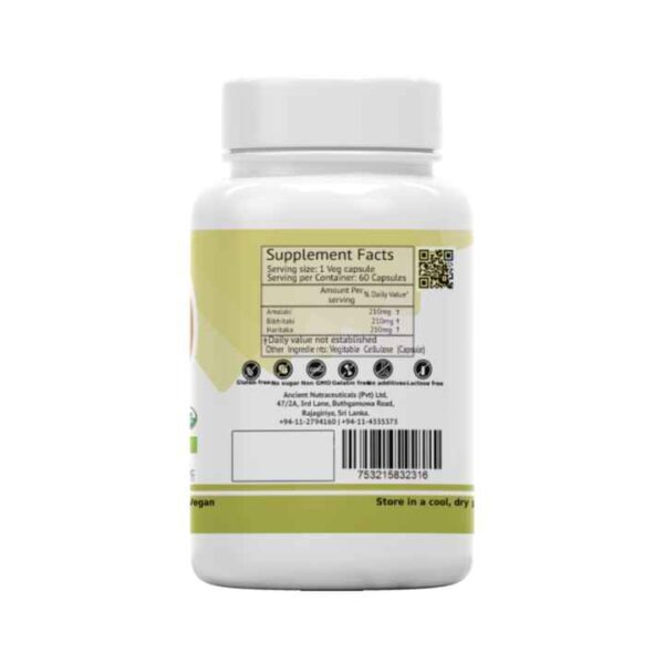 Triphala - 60 capsules