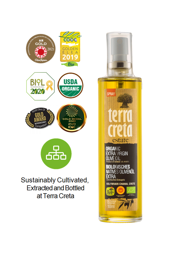 Terra Creta - Extra natives Olivenöl estate Spray 250 ml